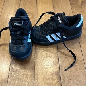 Adidas Black and White Classic Sambas size 9k
